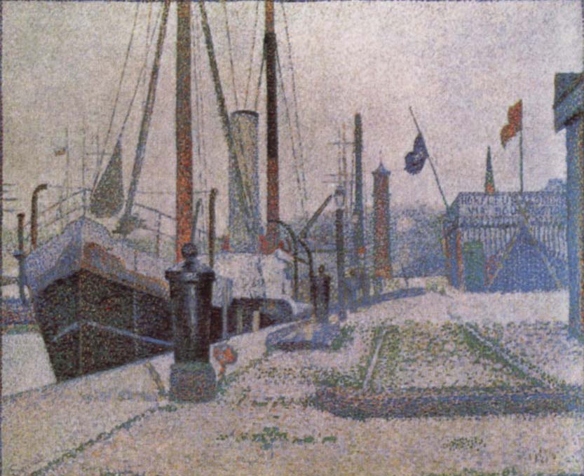 Georges Seurat The Honfleur